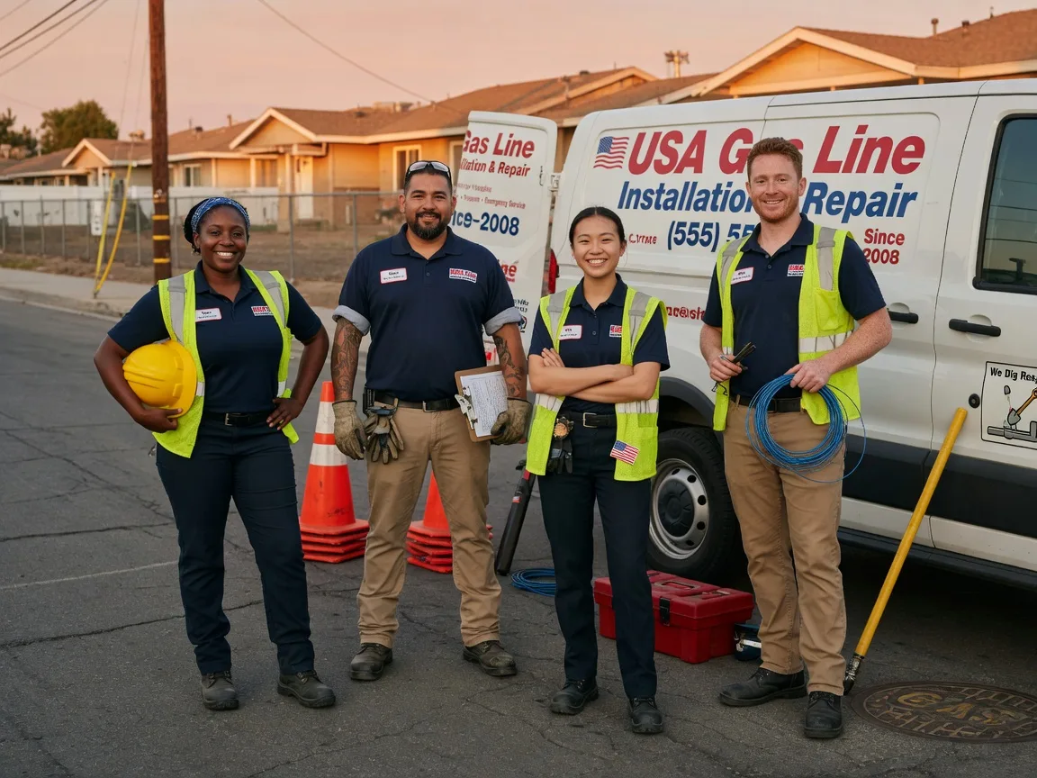 Gas Line Installation company in Hope, NJ